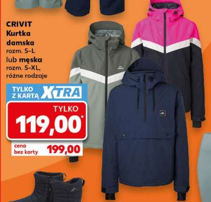 CRIVIT Kurtka damska rozm. S-L lub męska rozm. S-XL, różne rodzaje