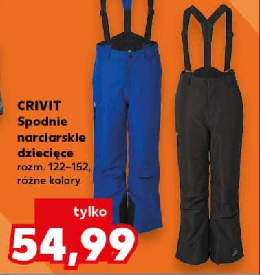 Crivit Spodnie narciarskie dziecięce