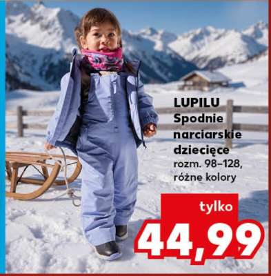 LUPILU Spodnie narciarskie dziecięce