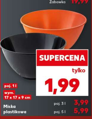 Miska plastikowa**