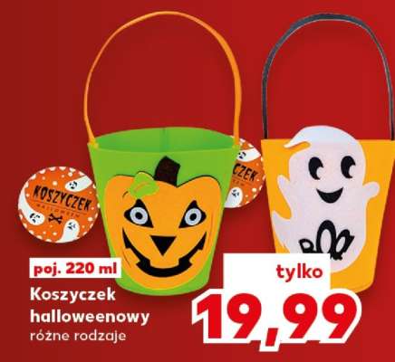 Koszyczek halloweenowy