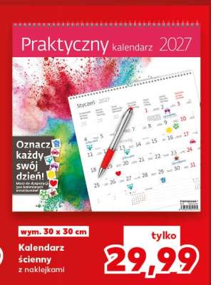 Praktyczny kalendarz 2027
