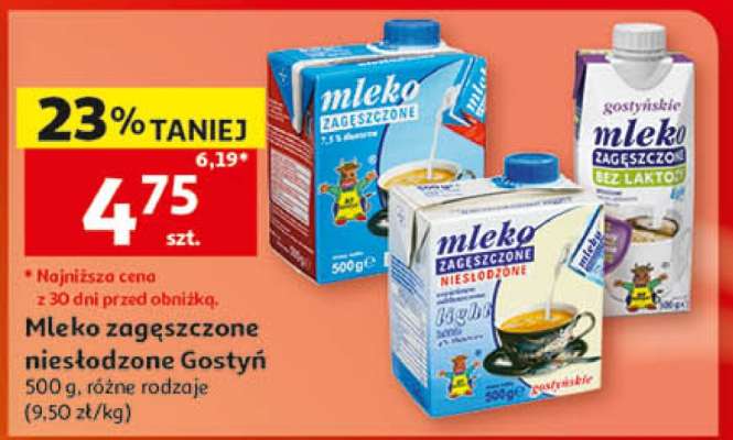 Mleko zagęszczone niesłodzone Gostyń