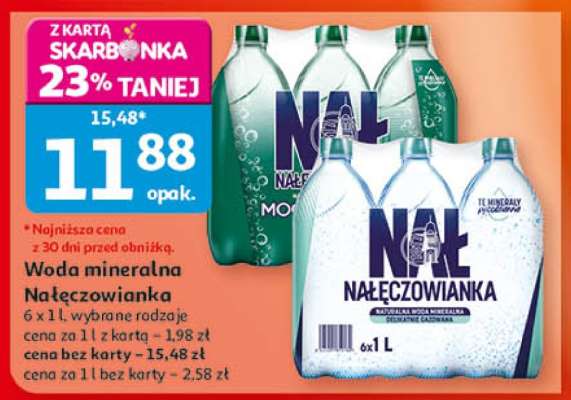 Woda mineralna NAŁĘCZOWIANKA