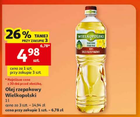 Olej rzepakowy Wielkopolski