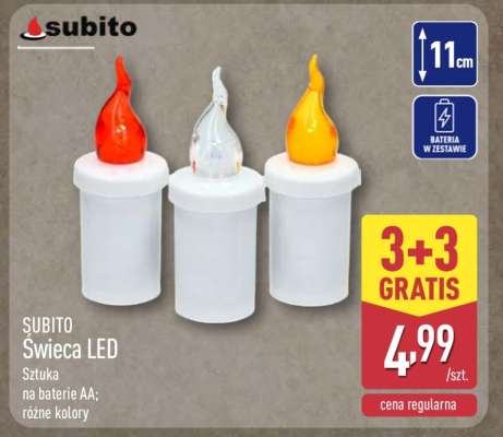 SUBITO Świeca LED
