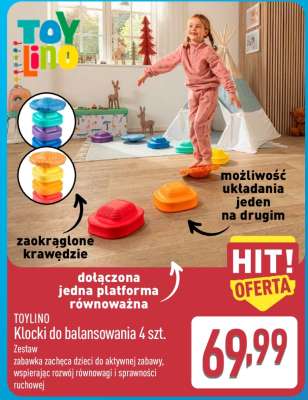 TOYLINO Klocki do balansowania 4 szt.