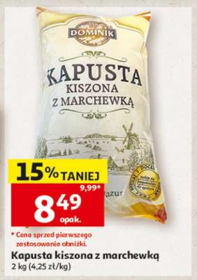 Kapusta kiszona z marchewką