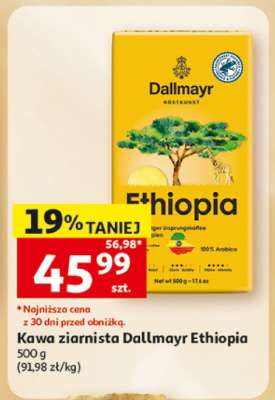 Kawa ziarnista Dallmayr Ethiopia