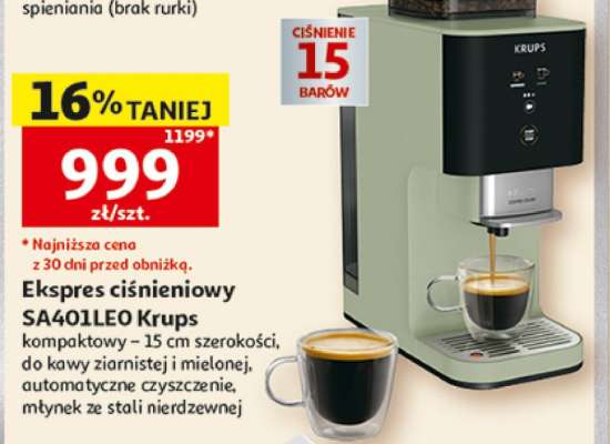Ekspres ciśnieniowy SA401LEO Krups