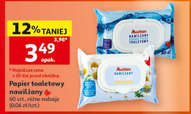 Papier toaletowy nawilżany