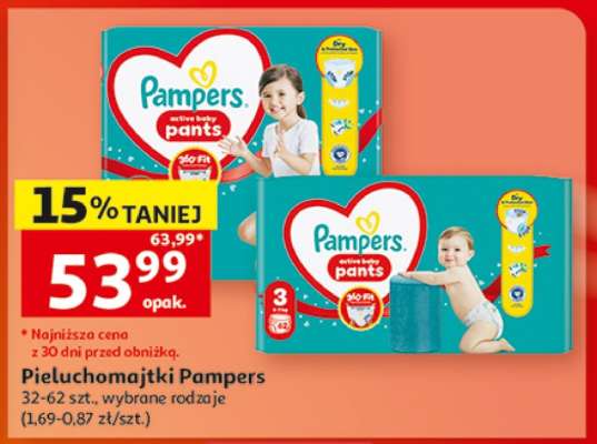 Pieluchomajtki Pampers