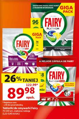 Tabletki do zmywarki Fairy