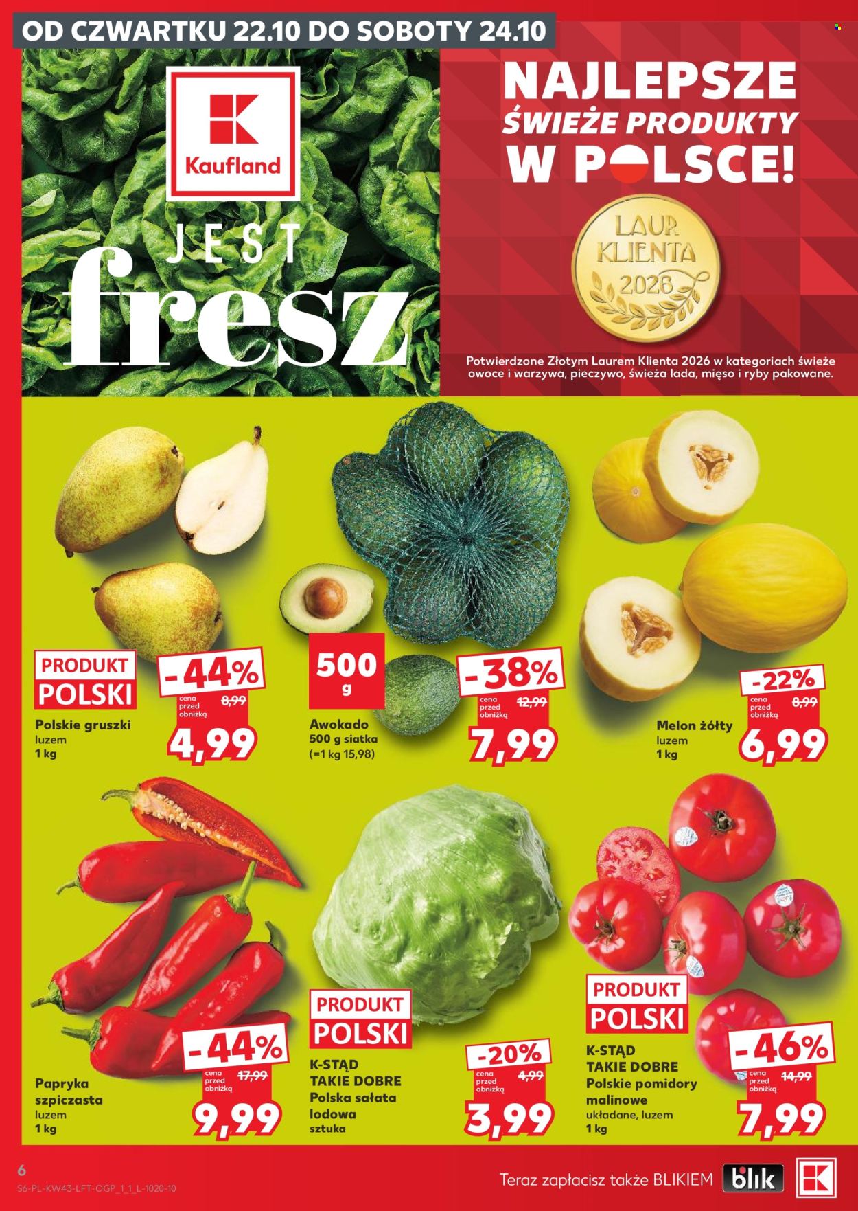 Gazetka Kaufland - 22.10.2026 - 28.10.2026. Strona 6