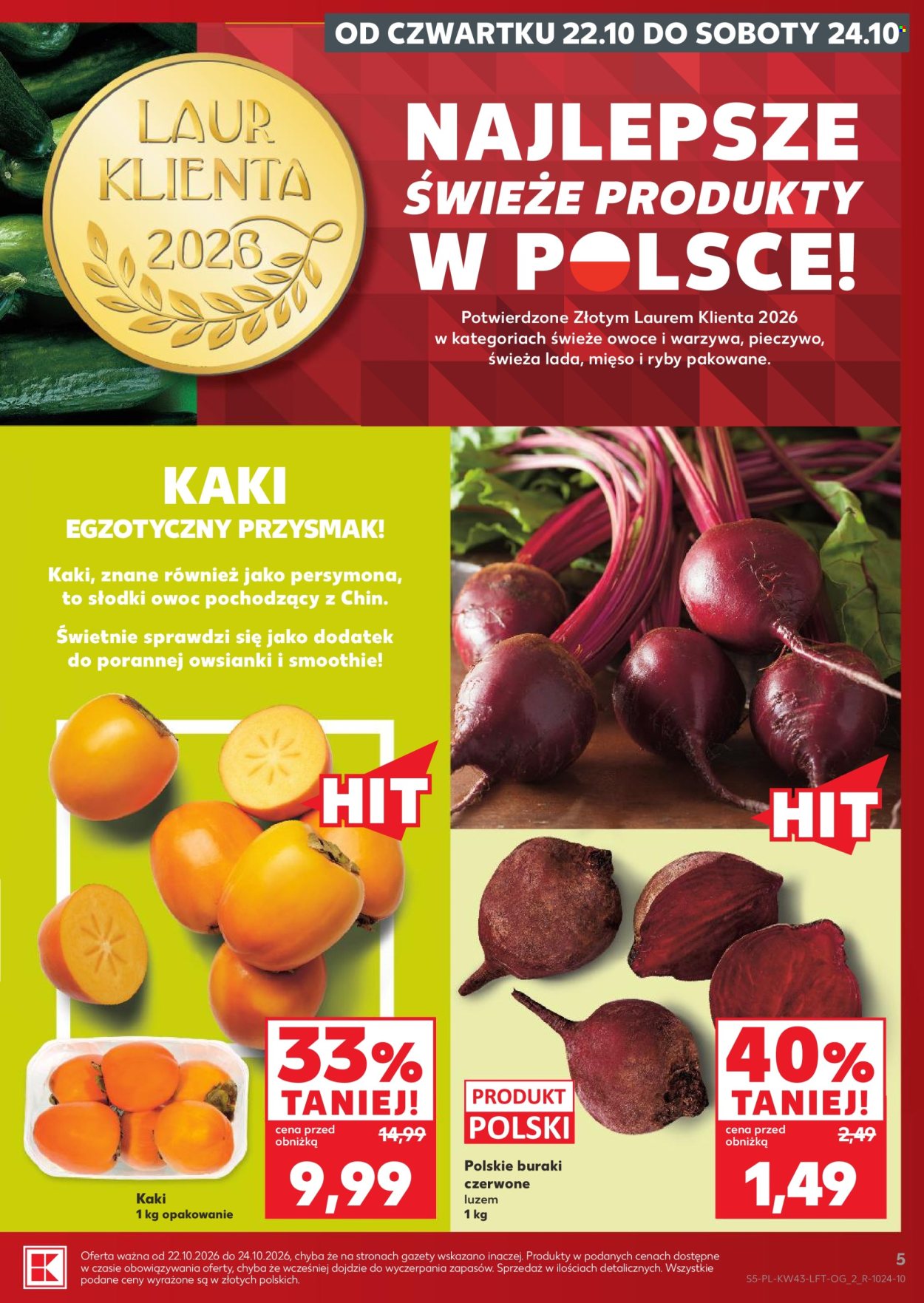 Gazetka Kaufland - 22.10.2026 - 28.10.2026. Strona 5