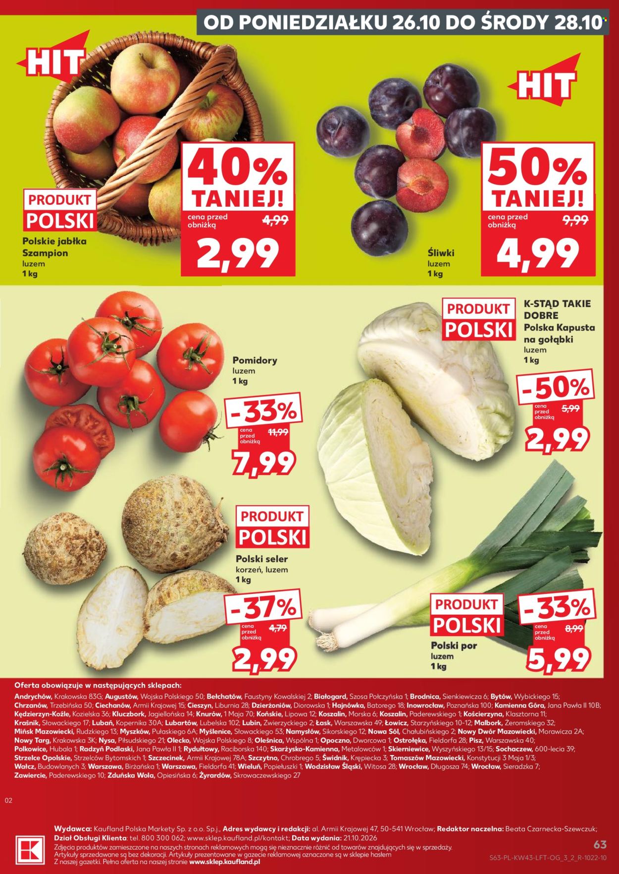 Gazetka Kaufland - 22.10.2026 - 28.10.2026. Strona 63