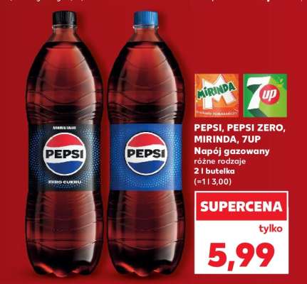 Pepsi, Pepsi Zero, Mirinda, 7Up