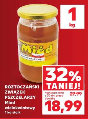Miód wielokwiatowy 1 kg słoik