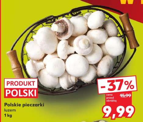 Polskie pieczarki luzem 1 kg
