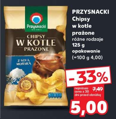 PRZYSNACKI Chipsy w kotle prażone