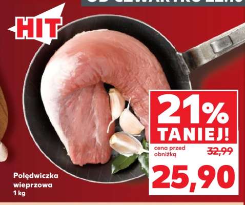 Polędwiczka wieprzowa 1 kg