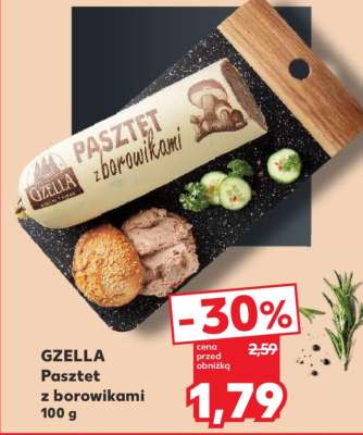 GZELLA Pasztet z borowikami 100 g