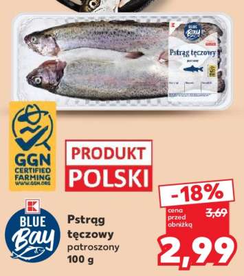 Pstrąg tęczowy patroszony 100 g