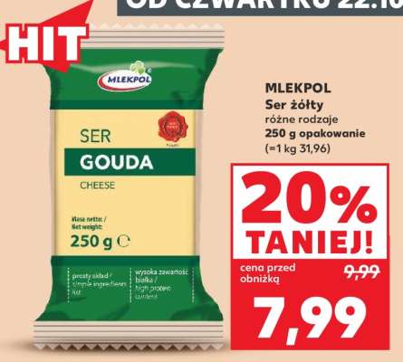 MLEKPOL Ser żółty