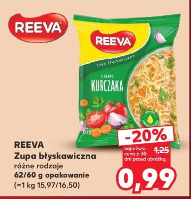 REEVA Zupa błyskawiczna