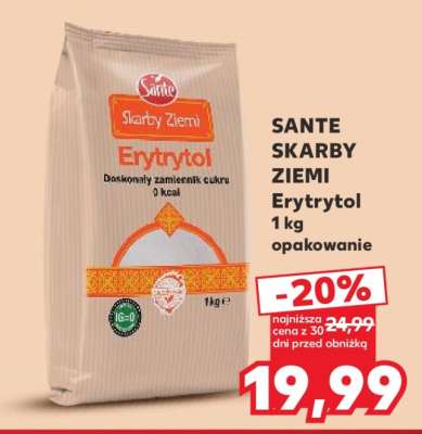 SANTE SKARBY ZIEMI Erytrol 1 kg opakowanie