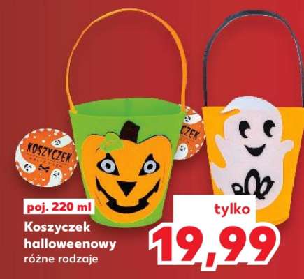 Koszyczek halloweenowy