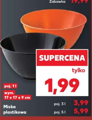 Miska plastikowa**
