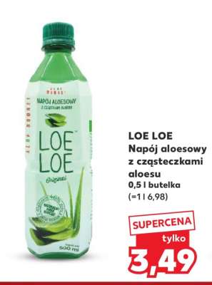 LOE LOE Napój aloesowy z cząsteczkami aloesu