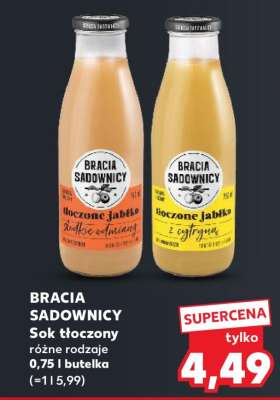 BRACIA SADOWNICY Sok tłoczony