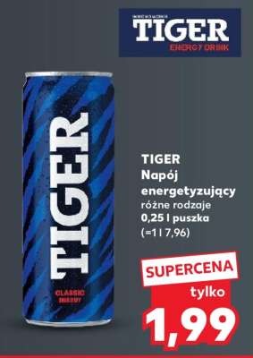 TIGER Napój energetyzujący