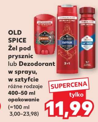 OLD SPICE Żel pod prysznic lub Dezodorant w sprayu, w sztyfcie