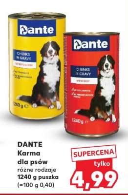 DANTE Karma dla psów