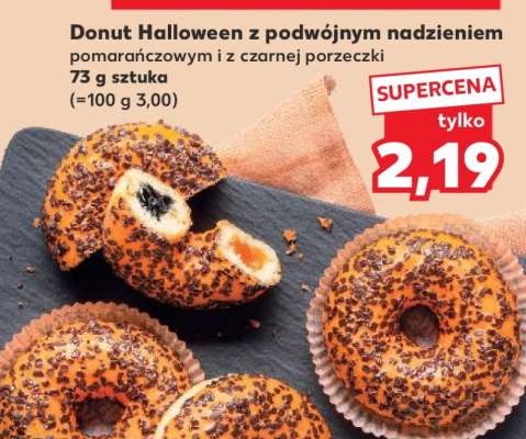 Donut Halloween z podwójnym nadzieniem