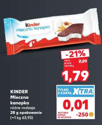 Kinder Mleczna Kanapka