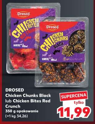 DROSED Chicken Chunks Black lub Chicken Bites Red Crunch