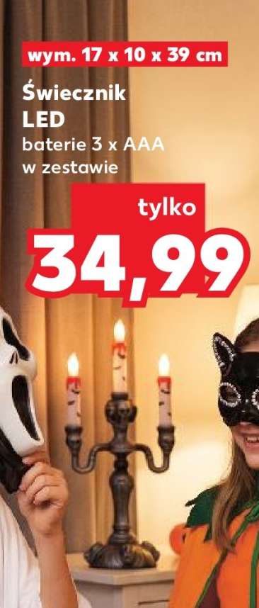 Świecznik LED