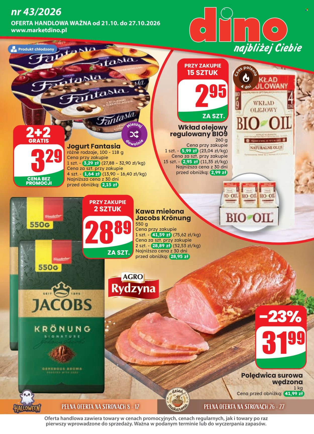 Gazetka Dino - 21.10.2026 - 27.10.2026. Strona 1