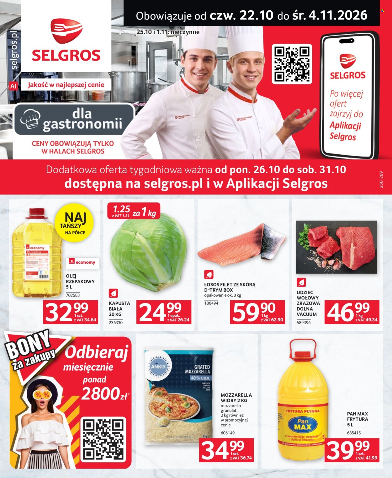 Gazetka Selgros - 22.10.2026 - 4.11.2026. Strona 1