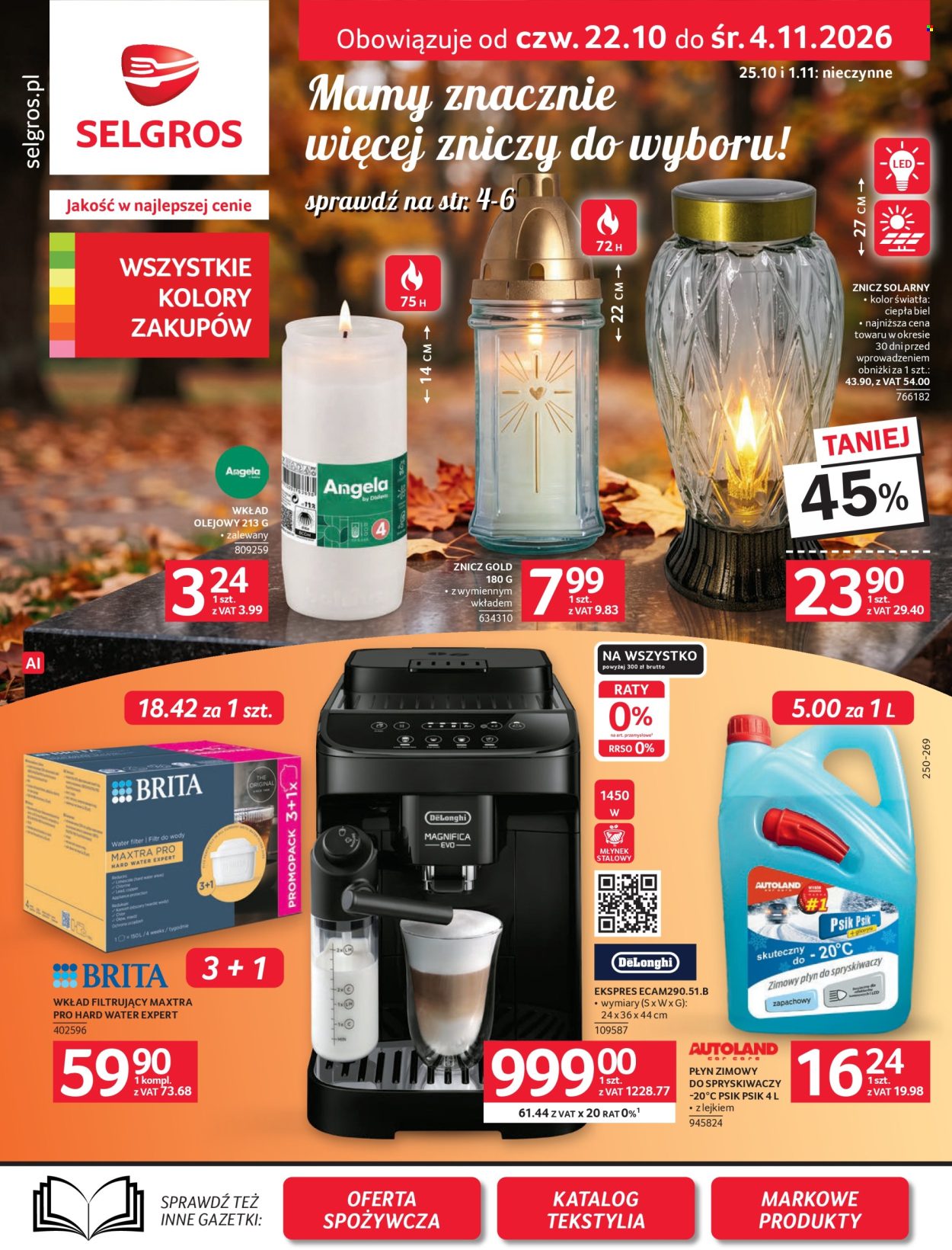 Gazetka Selgros - 22.10.2026 - 4.11.2026. Strona 1
