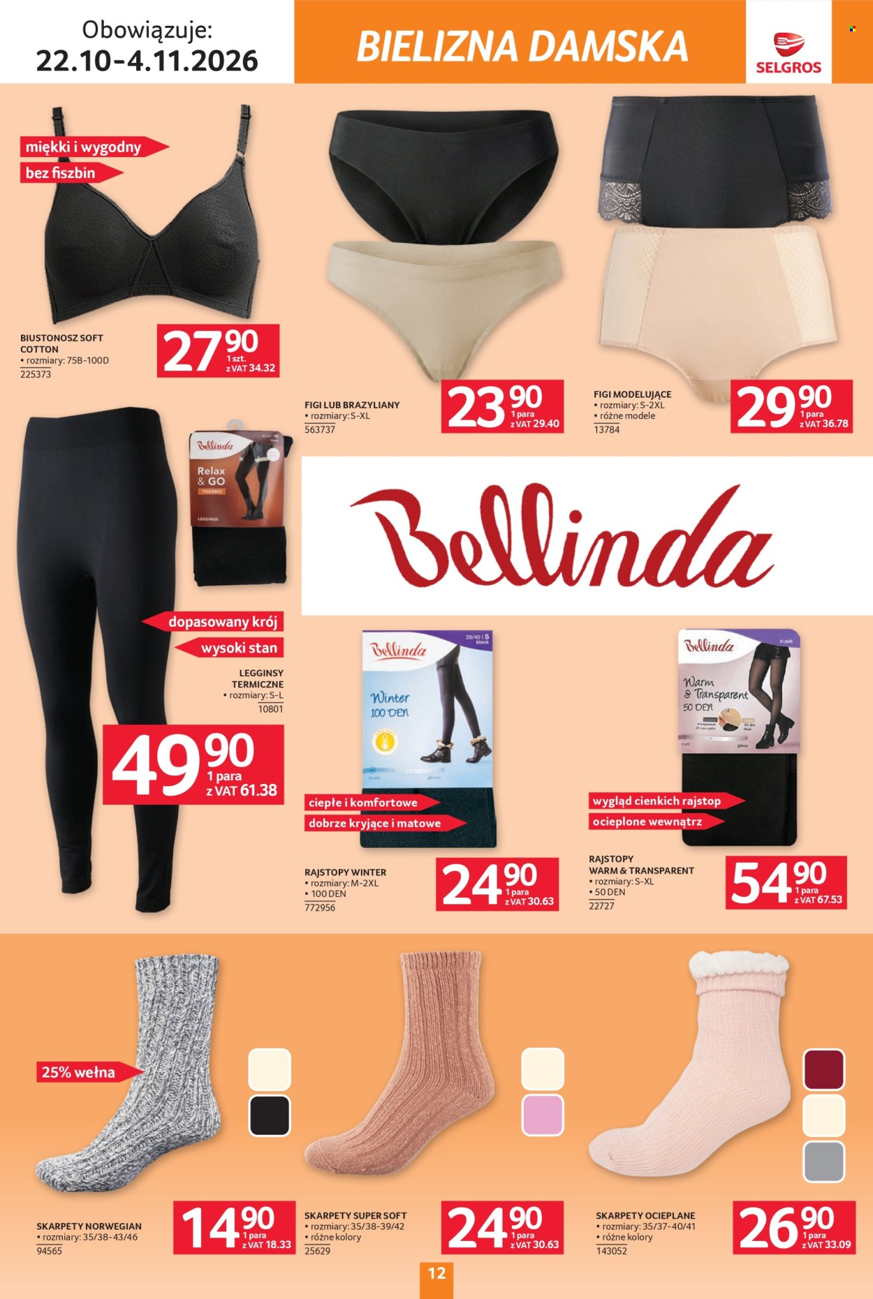 Gazetka Selgros - 22.10.2026 - 4.11.2026. Strona 12