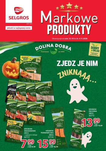 Gazetka Selgros - 22.10.2026 - 4.11.2026.