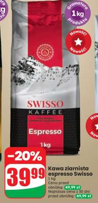 Kawa ziarnista espresso Swisso