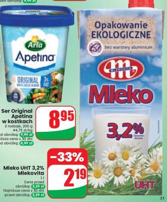 Mleko UHT 3,2% Mlekovita