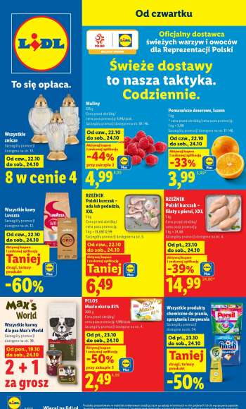 Gazetka Lidl - 22.10.2026 - 24.10.2026.