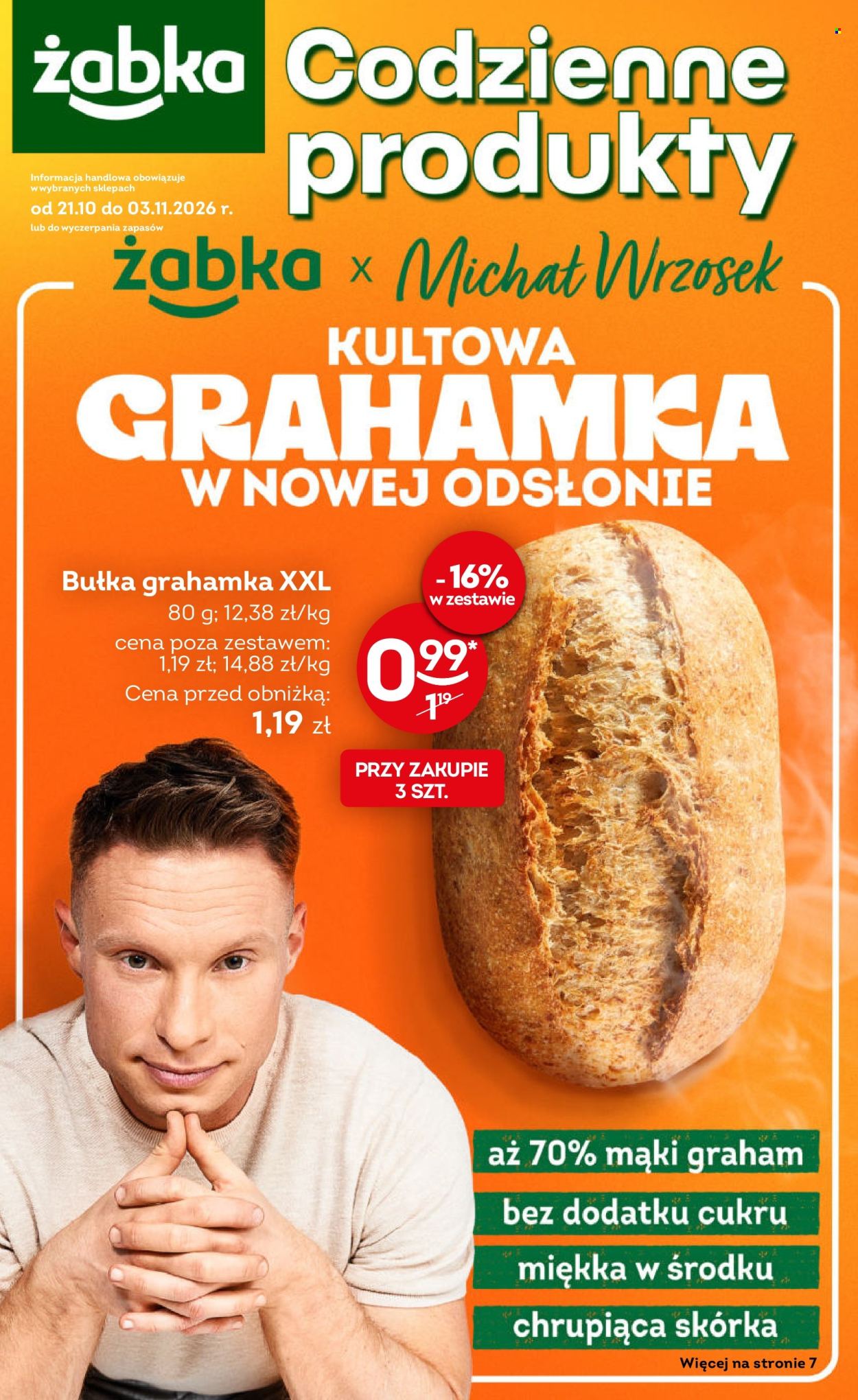 Gazetka Żabka - 21.10.2026 - 3.11.2026. Strona 1